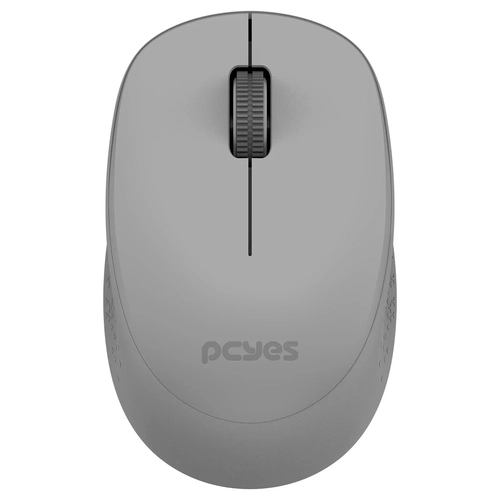 Mouse Sem Fio Pcyes Mover 1600dpi Cinza - Pmmwscgy