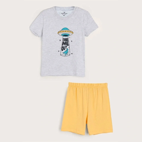 Pijama Curto Take Me Out Hering - Masculino