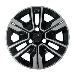 Calota Grid Aro 14 a 880 Ar-pbp-u Renault Kwid Outsider 2023 Preto/prata