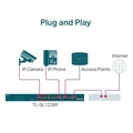 Switch Poe+ C/ 24p 10/100mbps e 2p Gigabit Tl-sl1226p Smb Imp