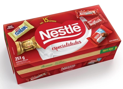 Caixa de Bombom Nestré 251g
