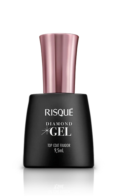 Top Coat Fixador Risqué Diamond Gel 9,5ml