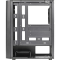 Gabinete Gamer Aerocool Delta Preto Rgb Lateral Vidro