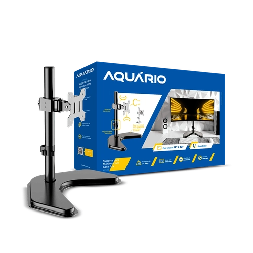 SUPORTE MONITOR FIXO 14'' 32'' AQUARIO - SIM-400