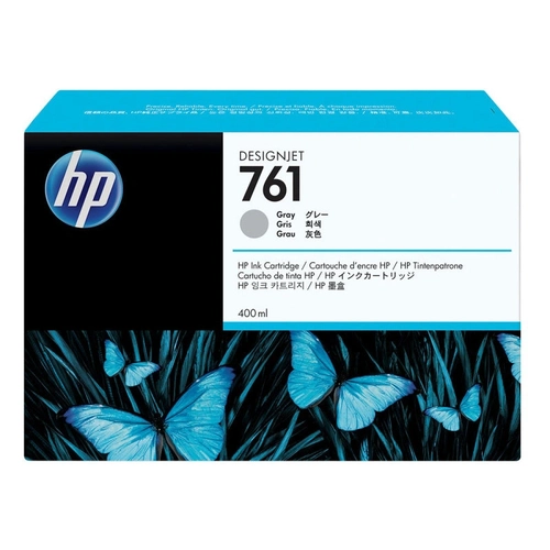 Cartucho De Tinta Hp 761 Cinza Pluk 400 Ml - Cm995a