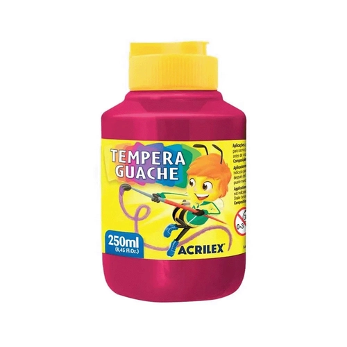 Tinta Guache 549 Magenta 250ml Acrilex