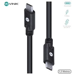 Cabo Usb-c Tipo-c V3.2 Vinik 1.5 Metros - C32g1-15