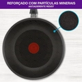 Frigideira Wok Rochedo Facilita Vermelho 24cm - Cxm / 6