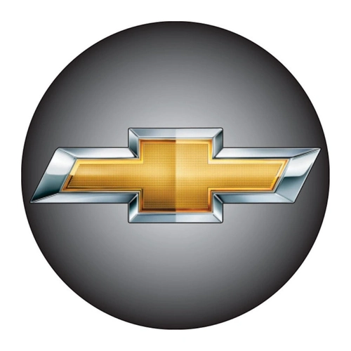 Jogo De Emblema Para Calota Marcon Gm Degrade 48mm Com 4 Unidades Resinado