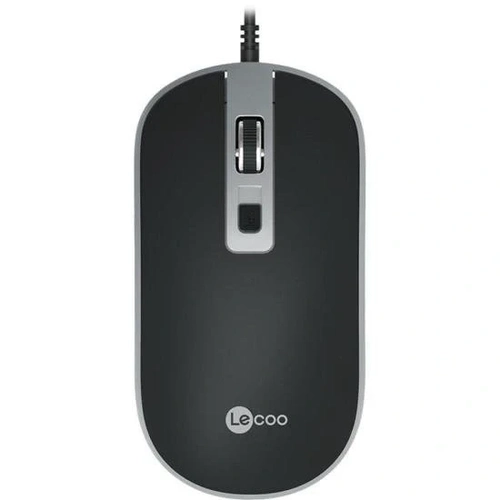 Mouse Lecoo Preto - Ms104