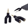 Adaptador Y P2 P3 Split Fone e Microfone Headset