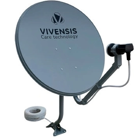 Antena Vivensis 75cm Monoponto Banda Ku Chapa - 492