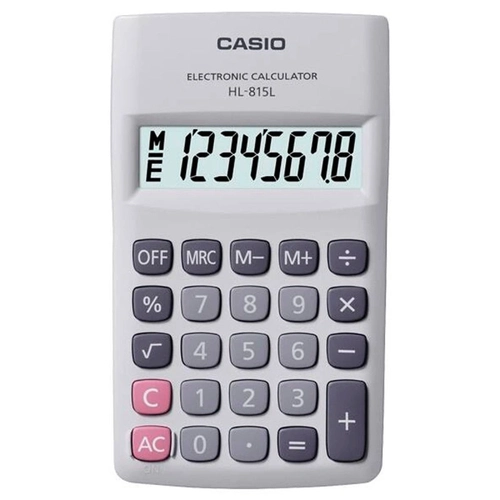 Calculadora de Bolso 8 Digitos Branca - Hl-815l-we