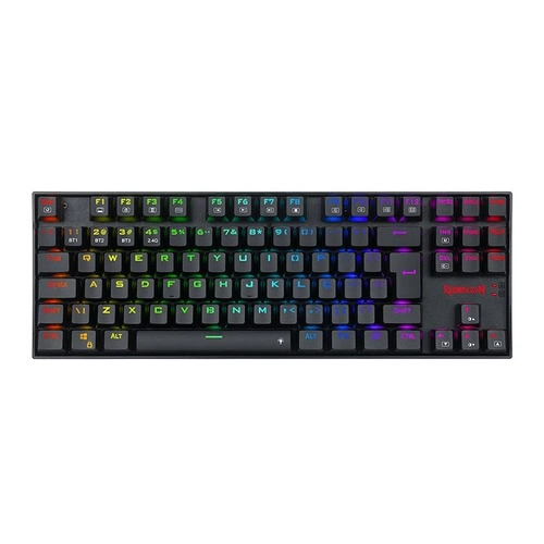 Teclado Mecanico Gamer Redragon Kumara Pro RGB Black - K552RGB-BRS-B (PT-BROWN)