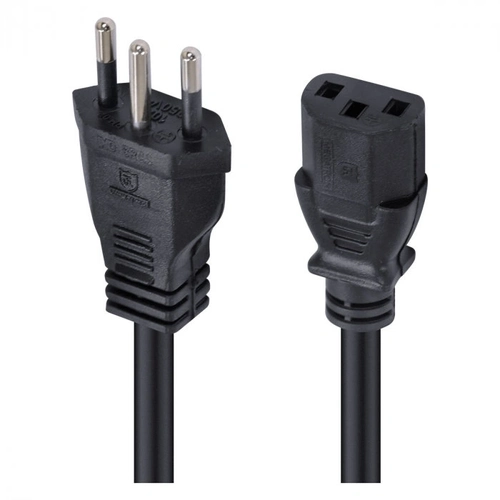 Cabo de Força Tripolar para Fonte 3x0,75 Mm 250v - 3 Mts (10 Un)