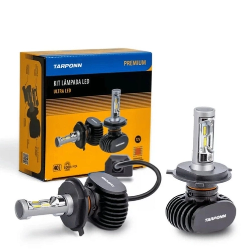 Lampada Ultraled Tarponn Tp-6103 H4 12v 40w 4000lm 6500k