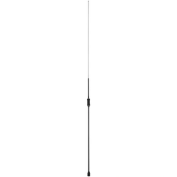 Antena Viúva Negra para Rádio Px Móvel Base Prolongada Com Bobina Central Preta B-2007p