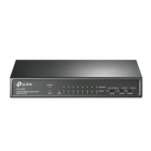 Switch 09 Portas Tp-link Tl-sf1009p Poe