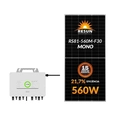 Gerador Solar Micro Saj 1,68 Kwp Mon. 220v Fibromadeira (2,25k/560w)