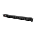 Protetor Eletronico Intelbras C/ 12 Tomadas P/ Rack - Epr 212+ 4824303