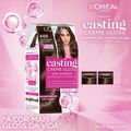 Coloração Casting Creme Gloss LOréal Paris 400 Castanho Natural