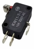 Chave Micro Switch Fim Curso Kw11-7-2 16a 14mm Roldana