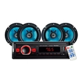 Kit Radio+4 Alto Falantes 50w 6,5