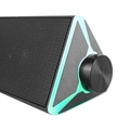 Caixa de Som Soundbar Gamer Vinik Galaxy 6w 2.0 Led Rainbow - Sbg6wglx