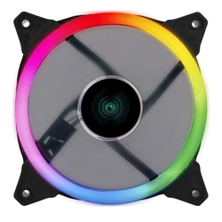 Fan/cooler Gamer para Gabinete V.ring 5.0 Full Halo 120mm - Led Fixo 5 Cores - Vringfhfx5