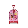 Mochila Escolar Infantil de Rodinha + Lancheira Moranguinho - Maxgard