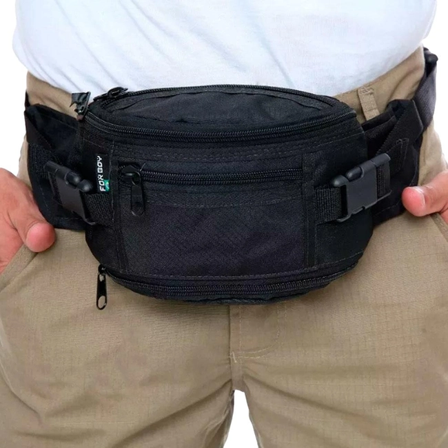 Pochete Matrix Preto FB200 (Fox Boy)