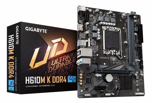 Placa Mãe LGA 1700 Gigabyte H610M-K DDR4 Intel