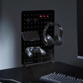 Pegboard Gamer Painel Organizador Fortrek Grid Space 42x48 Preto