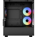 Gabinete Gamer Aerocool Viewport Usb-c V1 Preto Lateral Vidro Temperado