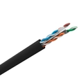 Cabo Lan U/utp 24awg x 4 Pares Cat.6 Cmx Caixa C/ 305 Metros Preto 100% Cobre 23400187