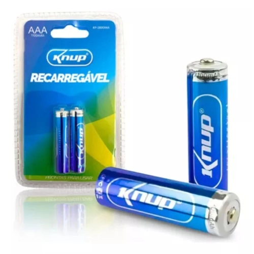 Pilha Recarregável AAA - Knup