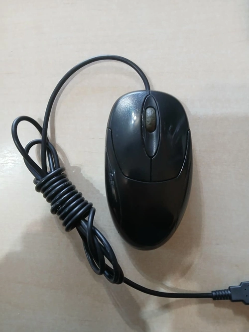 Mouse Óptico Usb Gm-04003a Xscroll Preto - Genius (U)