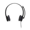 Headset Logitech H151 Preto Estéreo Analógico 981-000587