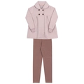 Conjunto Casaco Matelasse Grão Randa Mundu - Feminino