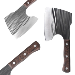 Faca Machado Premium cortador de osso de forjamento de precisão de aço inoxidável Alta qualidade Grillrelax