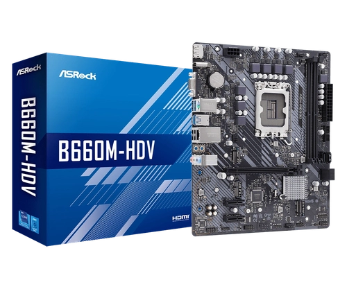 Placa Mãe LGA 1700 Asrock B660M-HDV DDR4