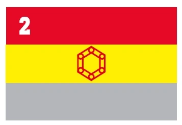 Bandeira 2º B LOG (0,80X1,20M)