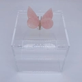 Caixa Cubo Borboleta Quartzo