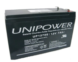 Bateria Unipower Up1270e 12v 7.0ah F187 Nao Automotiva