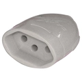 Tomada Desmontavel Daneva Dn1619  2p + t 20a 250 Volts Cinza