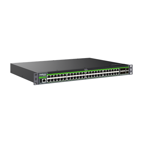 Switch Intelbras 48 P Gerenciavel L3 + 6P SFP+ - S3054G-B
