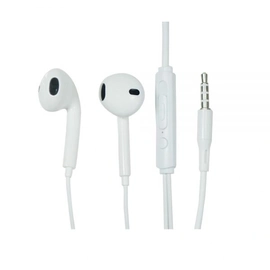 Fone de Ouvido Stereo C/ Microfone P2 Extra Bass Blister Branco Flex