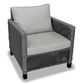 Poltrona de Corda Sintética e Alumínio Epóxi Cuiabá