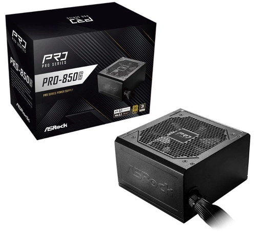 Fonte Asrock Pro 850w 80 Plus Gold Atx 3.1 - Pro-850g