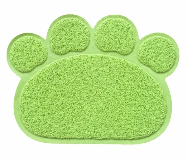 Tapete de Vinil Arranhador Patinha para Cães e Gatos 46x60cm